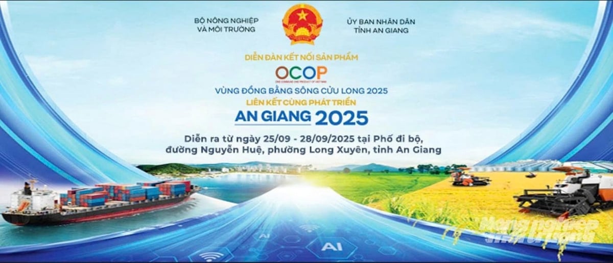 Diễn đàn OCOP 2025 kết nối, quảng bá và phát triển bền vững